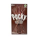 Pocky Double Choco Cream Covered Biscuit Sticks, 47 g