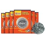 Gala Steel Scrubber Combo Set (Pack of 6)