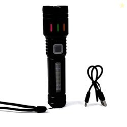 Karraya Powerful LED Torch Flashlight - High Lumens, Fast Charging & Z