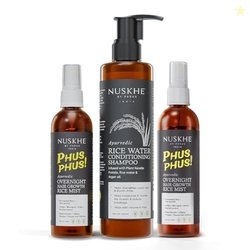 NUSKHE BY PARAS Whole Month Combo Of 2 Hair Mist And 1 Shampoo, 450 Gr