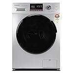Panasonic 7 kg 5 Star Inverter Fully Automatic Front Loading Washing Machine (NA-147MF1L01, Silver)