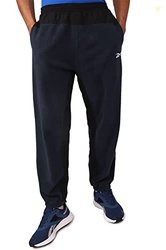 Reebok Men Regular Fit Casual Pants(FU3350_XL_VECNAV_Extra Large)