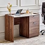 Home Centre | Hadley | Study and Office Tables | Engineered Wood | Brown | 1 Year Warranty