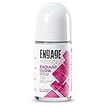 Engage Radiant Glow Underarm Roll On Deo for Women|72 Hour Sweat & Odour Protection|Instant Skin Brightening|Advanced Antiperspirant Formula|FreshEncap Technology| 0% Alcohol|50ml