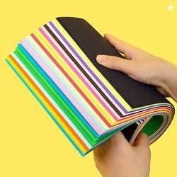 greencom 100 Sheet A4 Tinted Colour Paper, Origami Paper, Multipu...mo