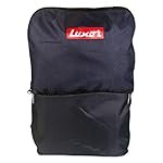 Luxor Plastic All-in-One Stationery & Portable Art Kit-School Bag, Notebook, Drawing Book, Gel Pen, Mechanical Pencil, Crayons, Sketch Pens, Highlighter, Pencil Set, Ball Pen, Correction Pen,Black