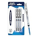 Luxor Schneider LX 814 Technoroller|Roller Ball Pen|Pack of 3-Blue|Cone Tip|0.5mm|100% German Technology|Consistent Ink Flow|Smooth Writing Experience| Ideal for Students & Professionals