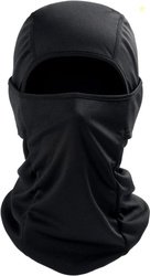 Caiuse Black Bike Face Mask for Men (Size: Free,  Balaclava)