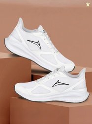 JQR GLOBAL PLUS Running Shoes For Men (White , 7)