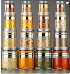 DhaBrij Plastic Grocery Container  - 1200 ml, 650 ml, 350 ml, 250...mo