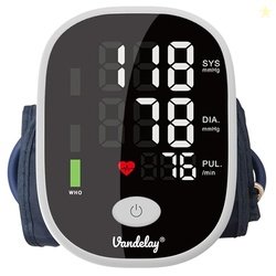 Vandelay BP900 Blood Pressure Monitor - Fully automatic BP Machine (Si