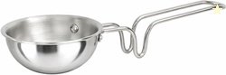 Kreme Platina Triply Tadka Pan 11 cm diameter 0.55 L capacity (St...mo