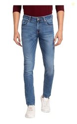 Spykar Men's Skinny Fit Low-Rise Casual Jeans