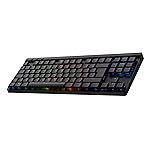 Logitech G515 Lightspeed TKL Low Profile Wireless Gaming Keyboard, LIGHTSYNC RGB, Thin Tenkeyless Design, PBT Keycaps, Tactile (Brown) Mechanical Switches – Black