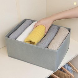 RENVA Wardrobe Clothes Organizers | Foldable Non-Woven Closet Drawer O