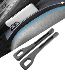 AutoBizarre 2 in 1 Car Gap Cushion Center Console Gap Filler Seat Pad