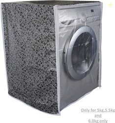 Elito Front Loading Washing Machine  Cover (Width: 63 cm, GREY)