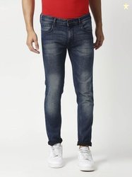Pepe Jeans Men Tapered Fit Mid Rise Blue Jeans