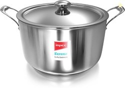 IMPEX Serene Triply Sauce Pan 20 cm diameter with Lid 3 L capacit...mo