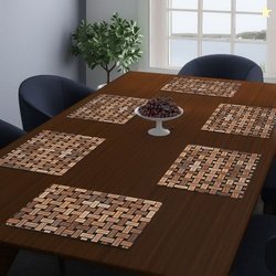 Flipkart SmartBuy Rectangular Pack of 6 Table Placemat (Multicolo...mo
