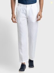 ColorPlus Men Pleated Regular Fit Trousers
