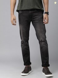 Pepe Jeans Men Tapered Fit Mid Rise Black Jeans