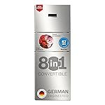 Bosch 303L, 3 Star, MaxFlex Convert Frost Free Triple Door Refrigerator | 8-in-1 Convertible Storage Modes | 57L Extra Convertible Zone | Cool Extend up to 18 hours (CMC33S03NI, Shiny Silver)