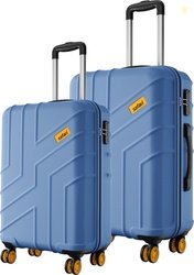 SAFARI Hard Body Set of 2 Luggage 8 Wheels - STRATOS - Blue