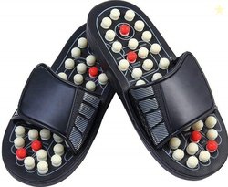 DAZIBAO Men Slides (Black , 6)