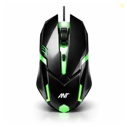 Ant Globe 12 Wired Optical Gaming Mouse - 2400 DPI High-Precision Sens