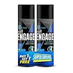 Engage Mate Deodorant For Men, Citrus and Fresh, Skin Friendly, 220 ml each Body Spray (Pack of 2)