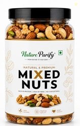 Nature Purify Premium Mix Dry Fruits 1kg | Almonds, Cashews, Kishmish,