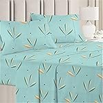 VAS COLLECTIONS Premium Double Bedsheet with 2 Pillow Covers – 160 TC Supersoft Glace Cotton – Breathable & Wrinkle Free – 3 Pcs Set – 228×228 cm – Silver and Grey