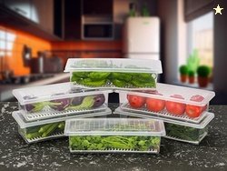 Houshe Multi-Purpose Food Storage Container with Removable Drain Plate