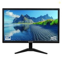 LAPCARE ZOOY 22-Inch Full HD LED Monitor with 1920x1080, 75Hz, 5ms Res