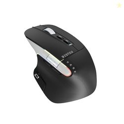BESTOR Tri-Mode RGB Wireless Mouse,Ultrafast Scroll, Type-C, and 11 Ke