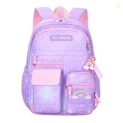 Toy Imagine 20L School Bag for Girls | 180 Zipper Stylish Kids School