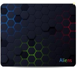 Aliens Mouse Pad for Computer, Laptop, Smooth Premium Cloth Surface, N