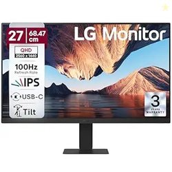 LG 27U631A 68.47 cm (27 Inch) QHD (2560x1440) IPS PC Monitor with 100H