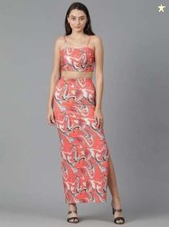 Stylecast X Kotty Print Maxi Top