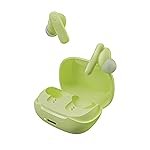Skullcandy Smokin Buds Wireless in Ear Earbuds â ENC for Clear Calls, Music, Movie, Podcast EQ Modes, 20Hr Battery, Rapid Charge, Touch Controls, Solo Bud Use (Matcha Green)