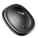 Boat Tag Bluetooth Item Finder for iOS | Apple Find My Network & Android Google Find Hub, Finder for Keys, Luggage, Bikes etc, in-Built Alarm, 1 Year Battery + Free Battery Replacement (Carbon Black)