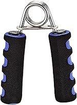 Premium Hand Grip Strengthener with Foam Handle, Hand Gripper for Men & Women for Gym Workout Hand Exercise Equipment to Use in Home (Blue-Black)