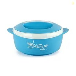 CELLO Sapphire Insulated Casserole Hot Pot For Kitchen 1250 ml Blue |