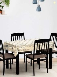 WEAVERS VILLA Cotton 4-Seater Table Cloth
