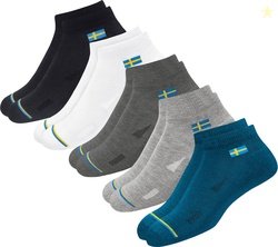 Swagr Men & Women Solid Ankle Length (Pack of 5)