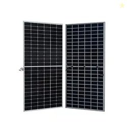 WAAREE II 615 Watt N-Type TOPcon Dual Glass Bifacial Solar Panel II Hi