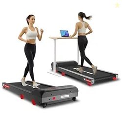 PowerMax Fitness WalkPad-2 Under Desk Walking Pad Treadmill for Home U