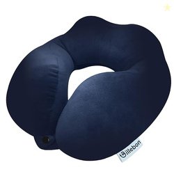 Billebon Premium Neck Pillow Airplane Travel Pillow Neck Adjustable 36