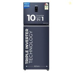 Haier 328 L 2 Star Frost Free Top Mount Double Door Refrigerator | Con